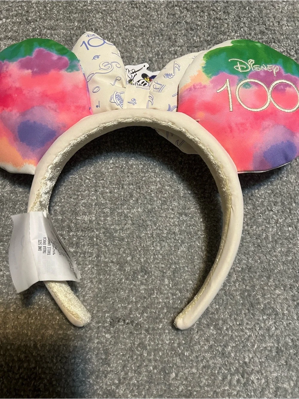Disney` Parks 100 Years Special Moments Music Band Leader Minnie Ears Headband